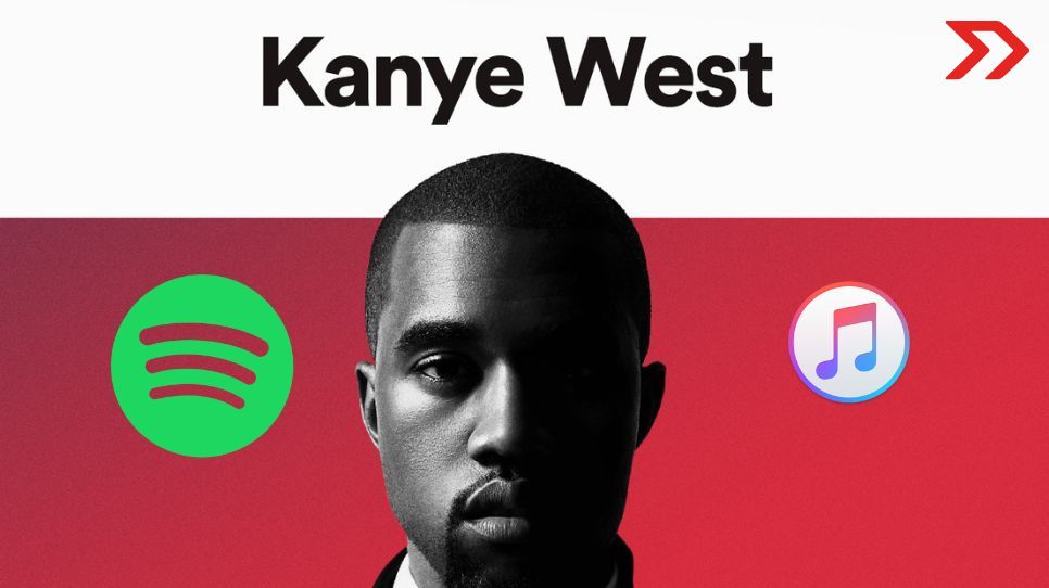 Kanye West es eliminado de Apple Music y corre riesgo en Spotify por comentarios antisemitas