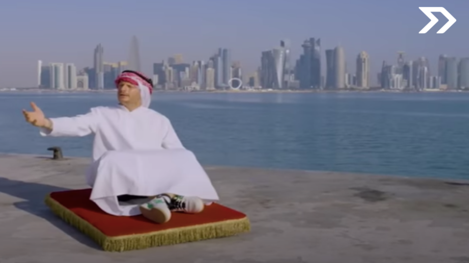 ¡Al puro estilo Aladdín! Facundo se pasea por Qatar en alfombra mágica y recibe ¿Multa?