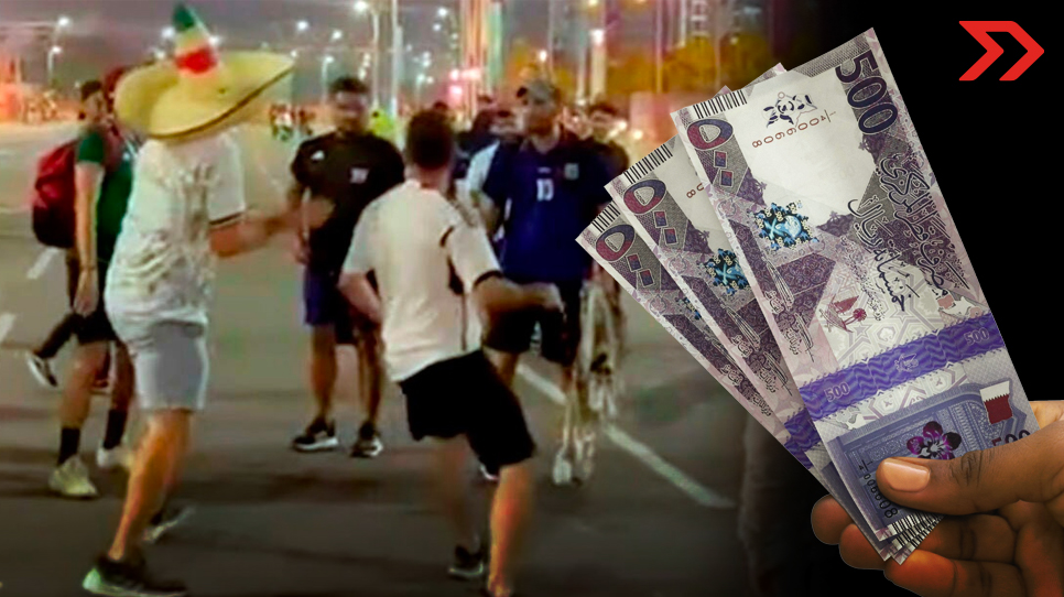 ¿Otra multa? Mexicanos en Qatar protagonizan pelea contra argentinos en estadio