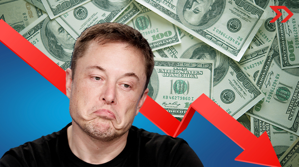 ¡En picada! El patrimonio neto de Elon Musk cae a medida que las acciones de Tesla se hunden