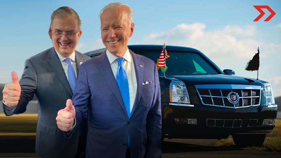 Por primera vez en la historia, México logra acuerdo abordo de la “Bestia” con Joe Biden