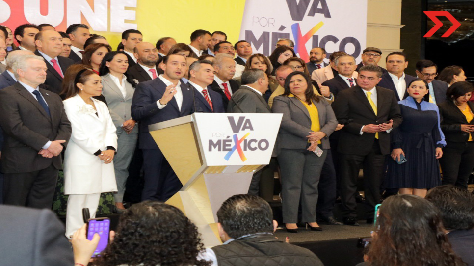 OFICIAL: PAN, PRI y PRD ‘Va por México’ se lanzan por la presidencia en 2024