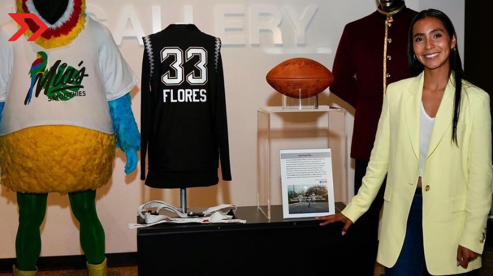 Orgullo mexicano: Diana Flores, primera jugadora de Flag football en el Salón de la Fama