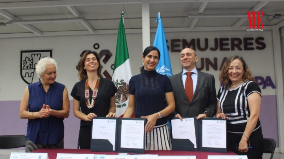 Firman acuerdo para promover la igualdad de género y el empoderamiento de las mujeres en México