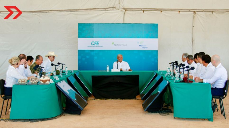 CFE y Mexico Pacific Limited firman inversión de 13 mil mdd en Sonora