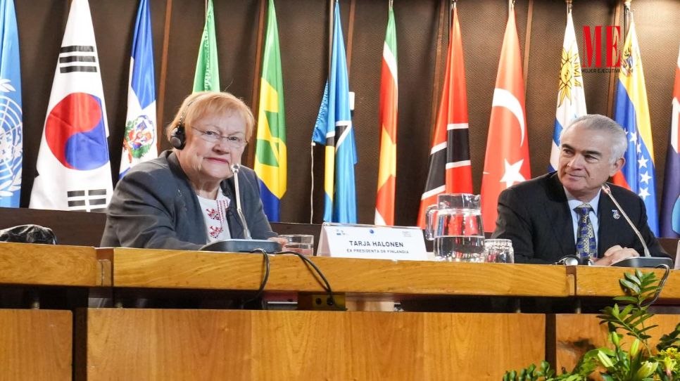 Desarrollo sostenible y resiliente será posible si se reducen las desigualdades y vulnerabilidades: Tarja Halonen