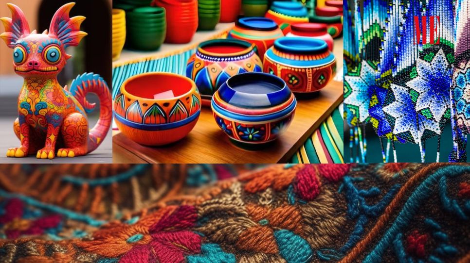 Artesanías, alebrijes, talavera y textiles mexicanos causan gran interés en el extranjero