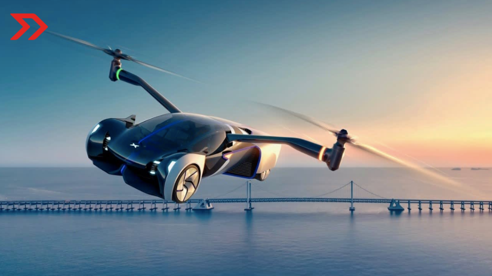 El futuro es hoy: China comienza a probar coches voladores para viajes en carretera