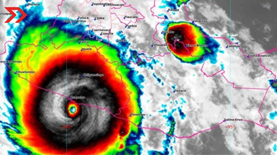 Huracán Otis alcanza categoría 5; así afectará al clima de México