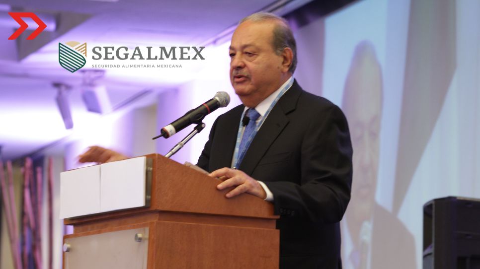 Segalmex firma contrato de servicios de telefonía con Carlos Slim