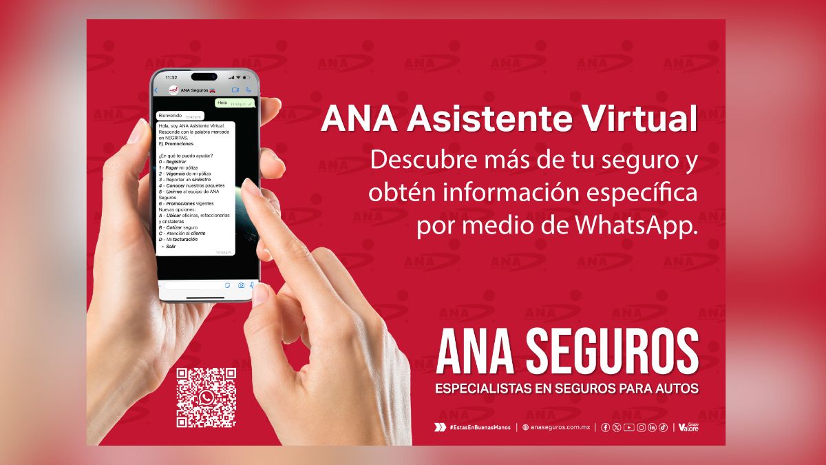 <strong>ANA Asistente Virtual: Apoyo instantáneo por WhatsApp</strong>