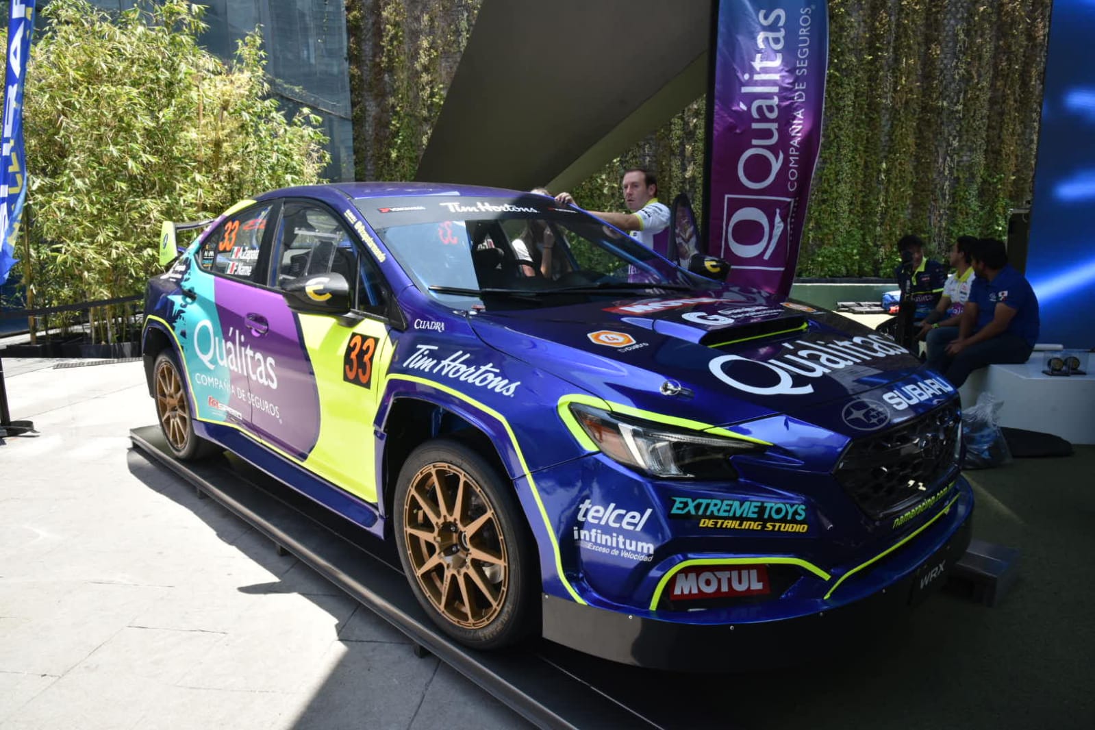 Quálitas Subaru Rally Team, presenta su nuevo vehículo