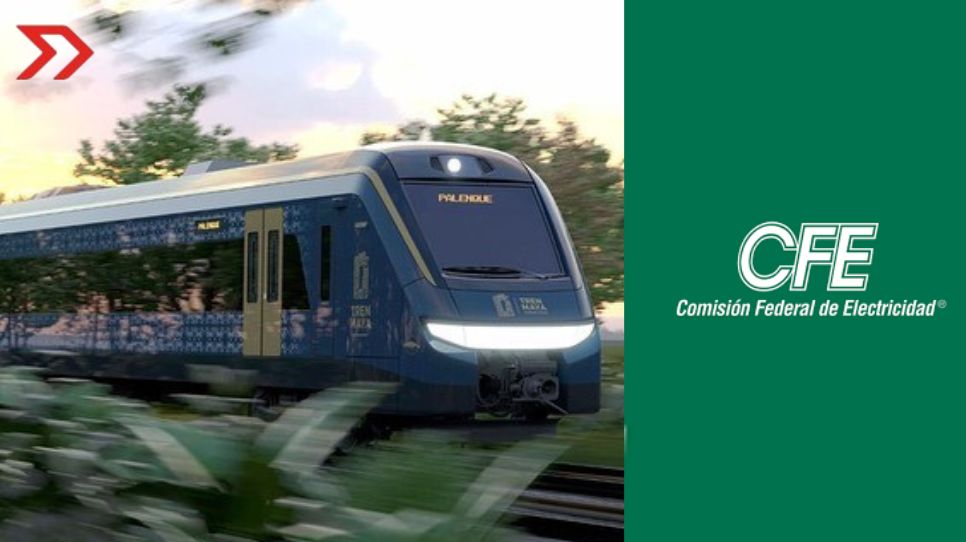 CFE anuncia una inversión de 1.216 millones de dólares para el Tren Maya