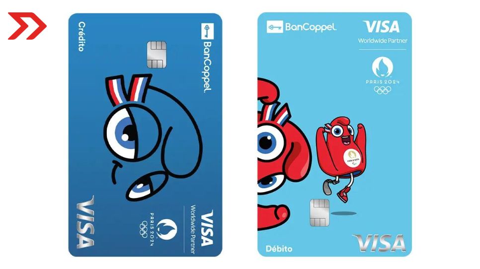 Visa y BanCoppel lanzan tarjetas conmemorativas de los Juegos Olímpicos de París 2024