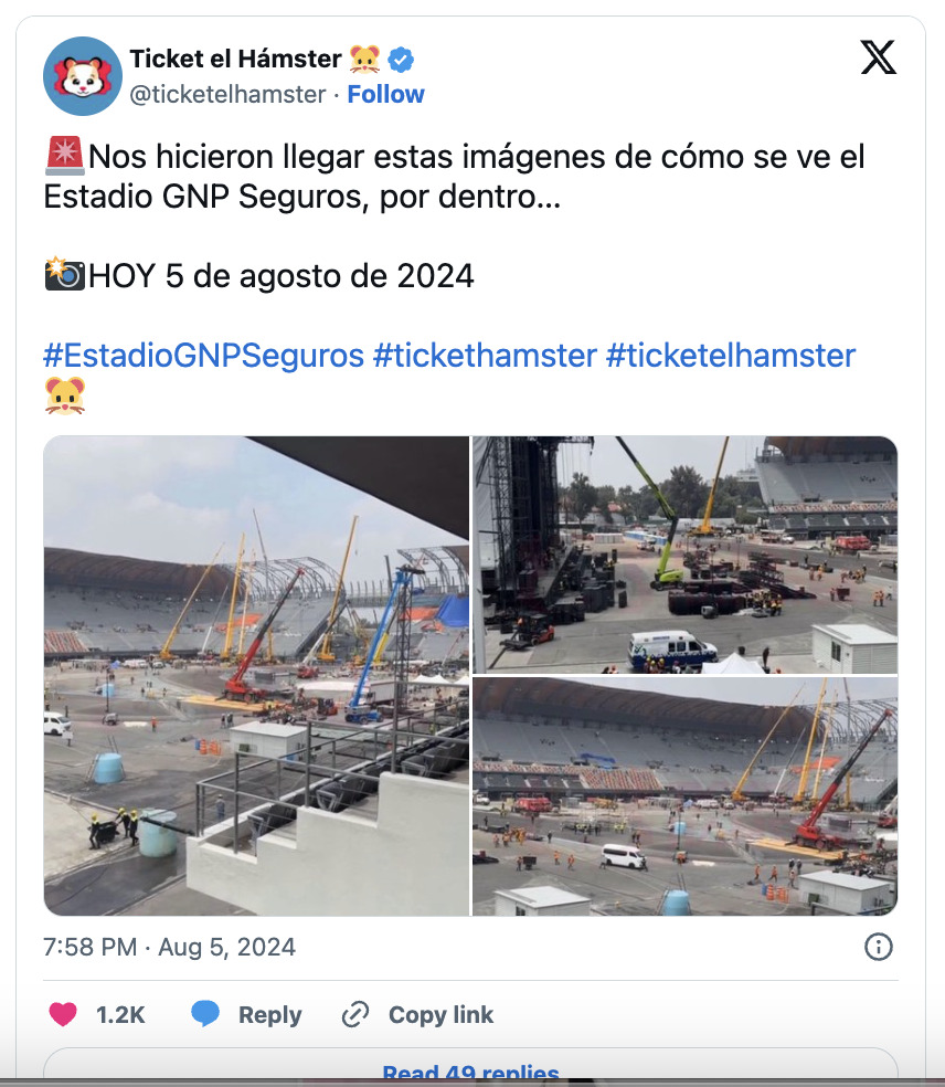 Cómo serán las nuevas butacas del Estadio GNP 0