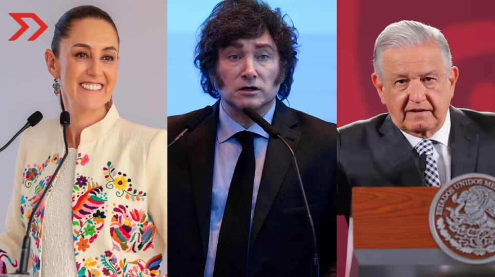 Javier Milei viene a México: AMLO y Claudia Sheinbaum no planean reunirse con él