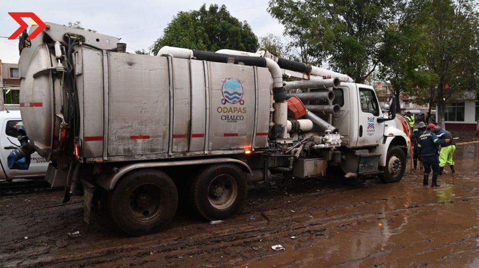 Las aguas negras en Chalco