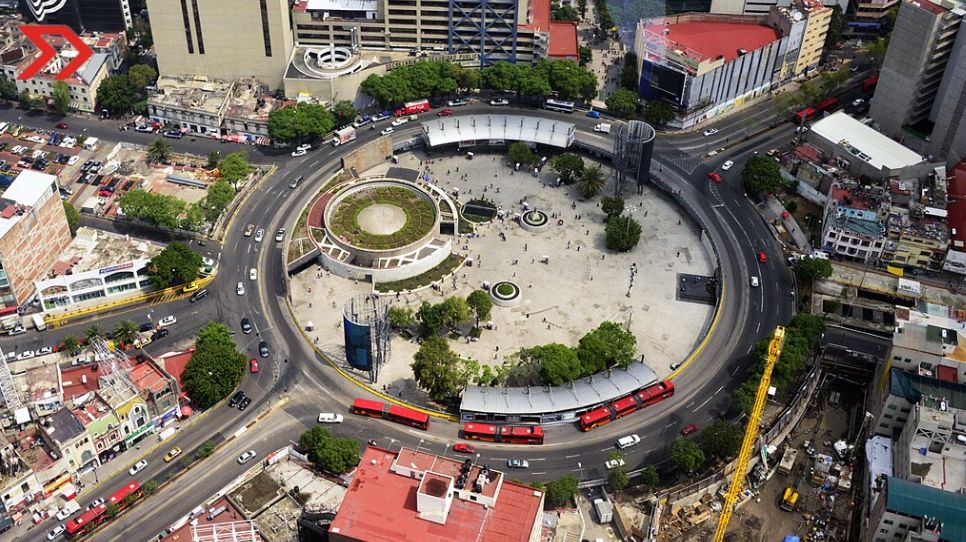 Rehabilitación de la Glorieta de Insurgentes con inversión de 12.2 millones de pesos