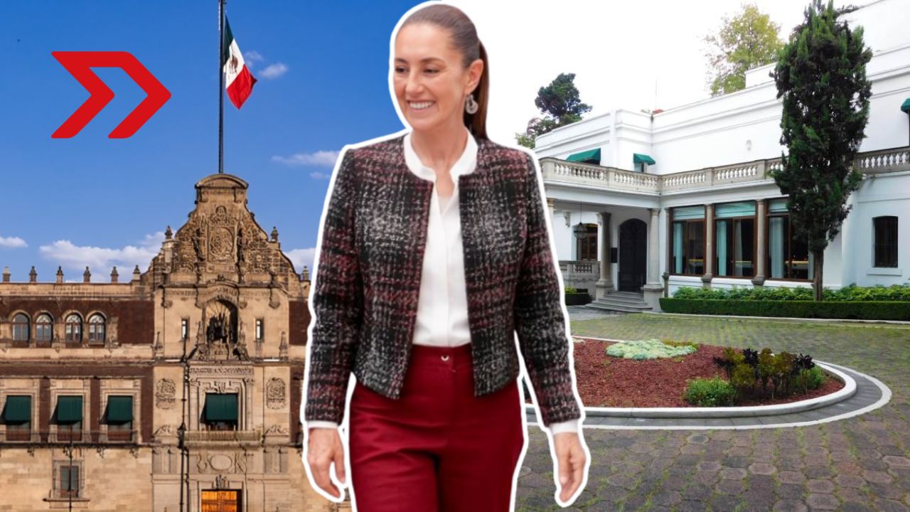 Palacio Nacional o Los Pinos: ¿dónde vivirá Claudia Sheinbaum mientras sea presidenta de México?