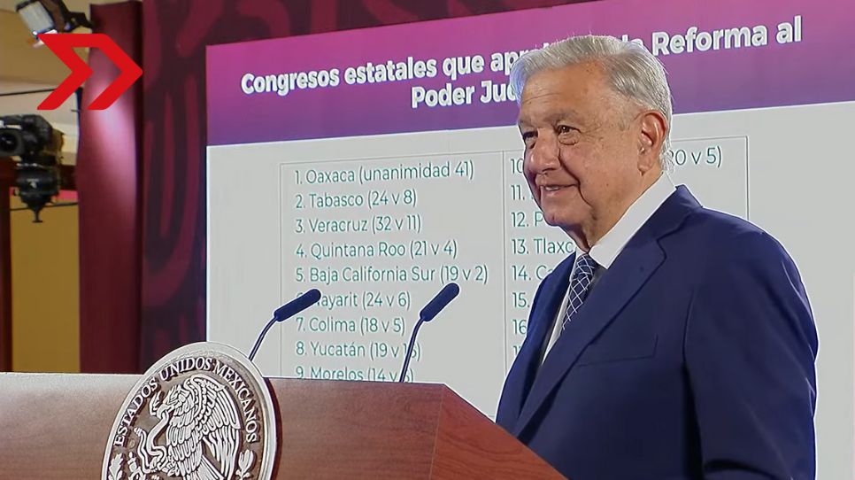 Reforma al Poder Judicial podría ser publicada el 15 de septiembre, adelanta AMLO