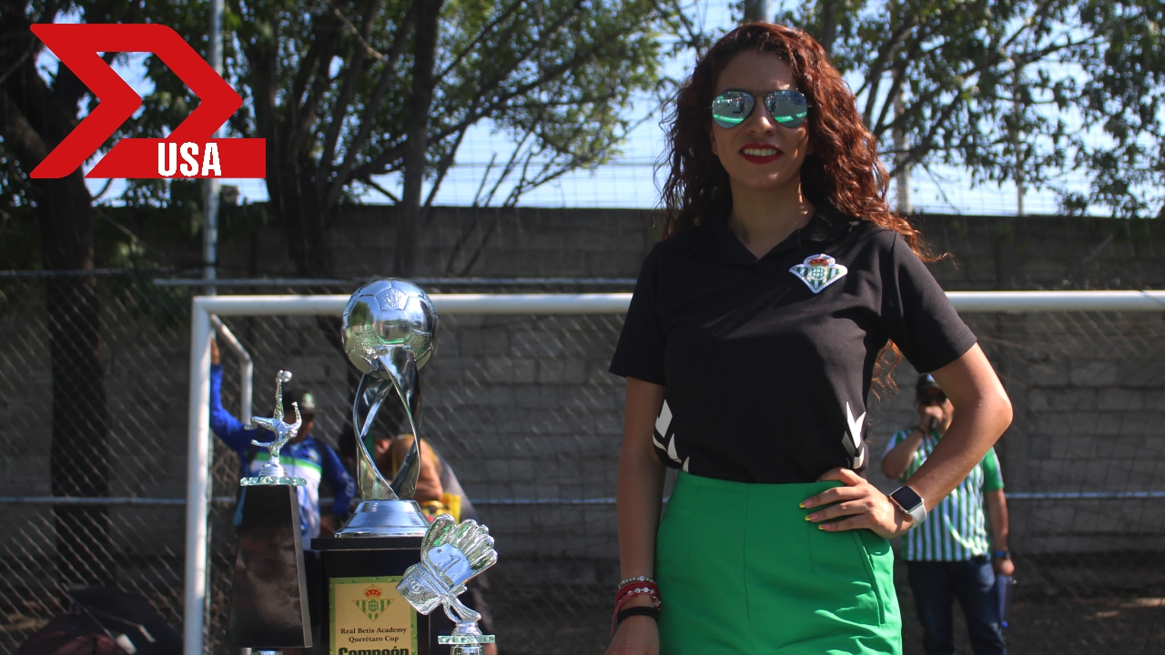 “Me siento muy feliz y muy orgullosa, como mujer, de poder demostrar que sí se puede”: Entrevista con Jessica Velázquez, directora general del Real Betis Academy Querétaro