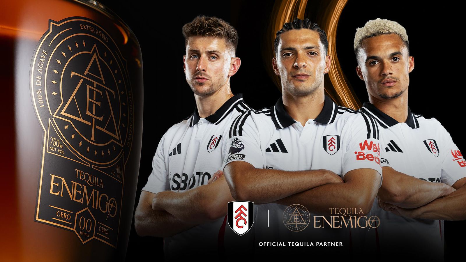 Tequila Enemigo es el primer socio tequilero de la Premier League