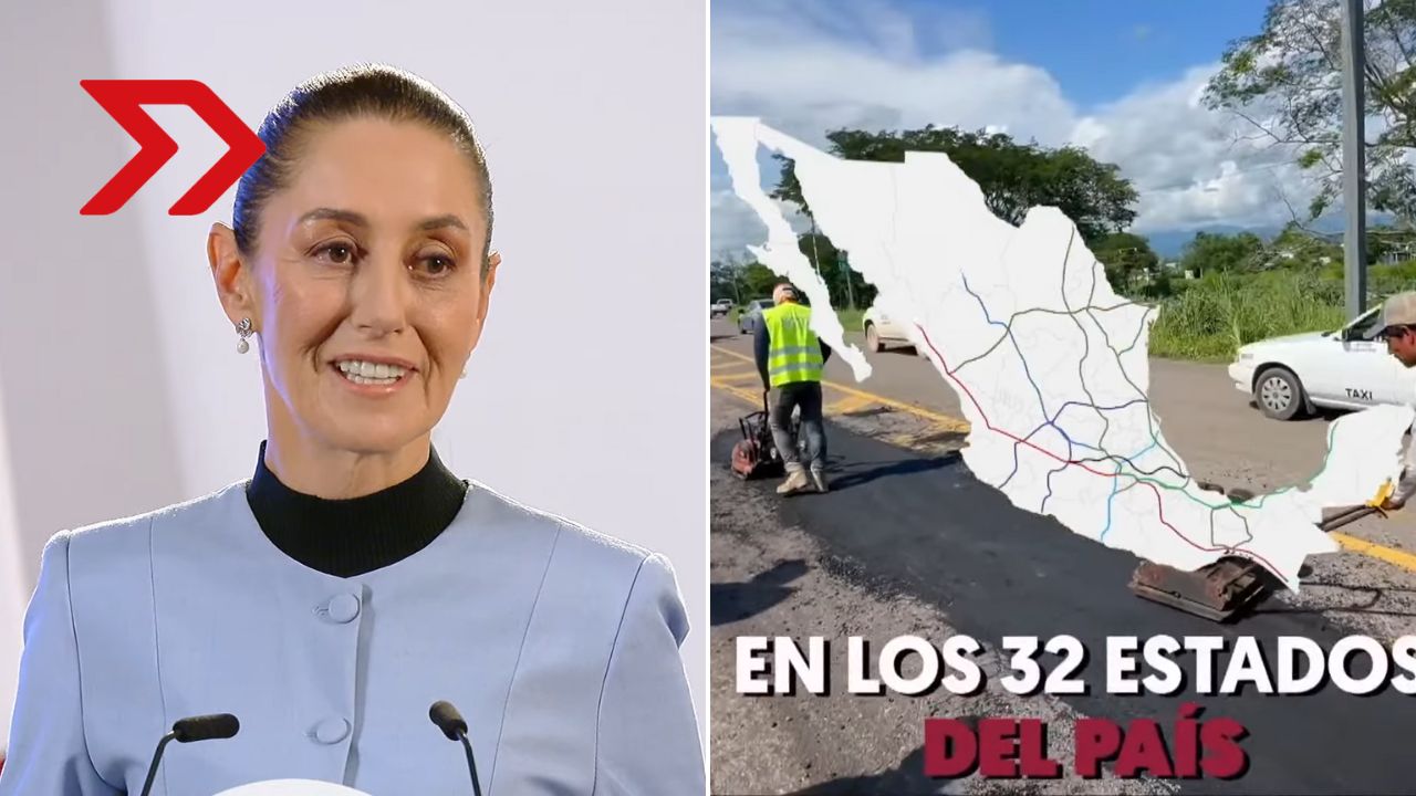 Claudia sheinbaum lanza el programa “Bachetón” para mejorar las carreteras federales