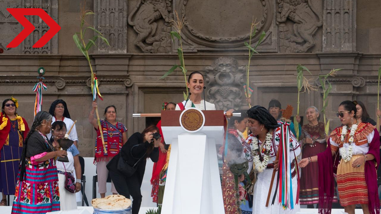 “Hoy llegamos las mujeres a conducir los destinos de nuestra hermosa nación”: presidenta Claudia Sheinbaum