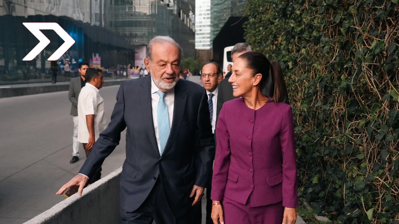 Claudia Sheinbaum se reúne con Carlos Slim: ¿de qué conversaron?