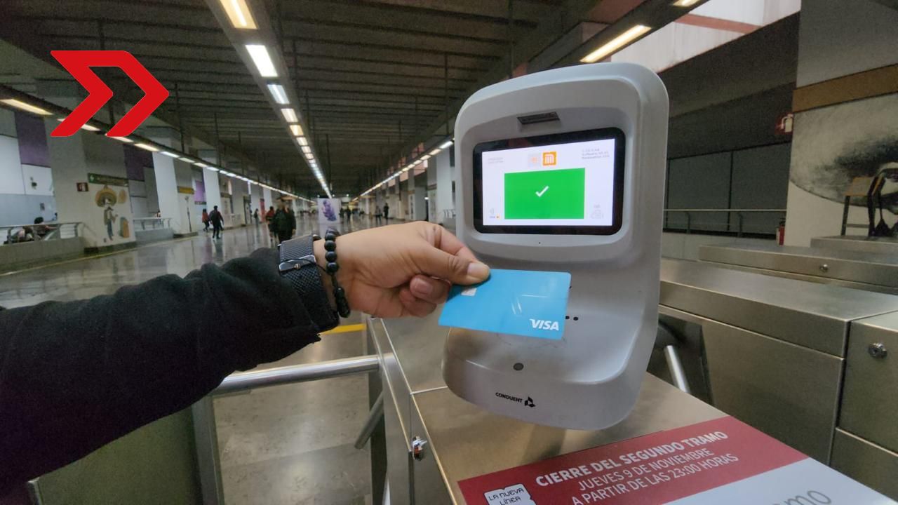 Ya se puede puede pagar con tarjeta bancaria en la línea 12 del metro