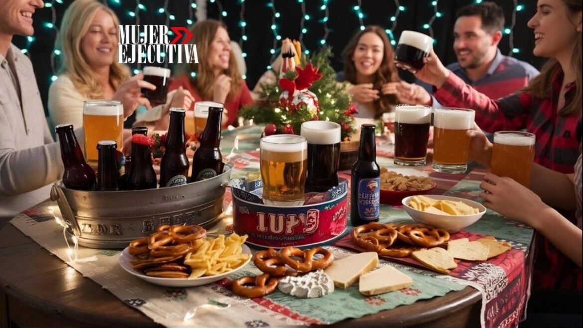 Cerveza festividades navideñas