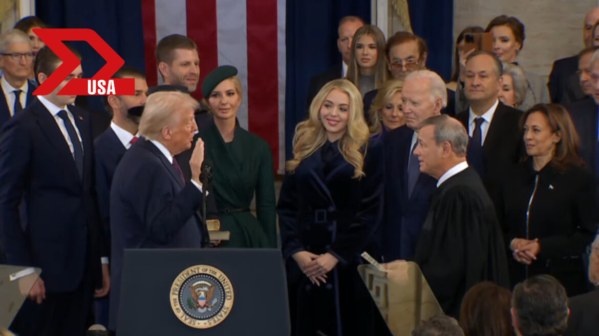 Donald Trump tomó posesión como presidente de Estados Unidos. Anunció medidas como una emergencia fronteriza y nuevas políticas económicas.