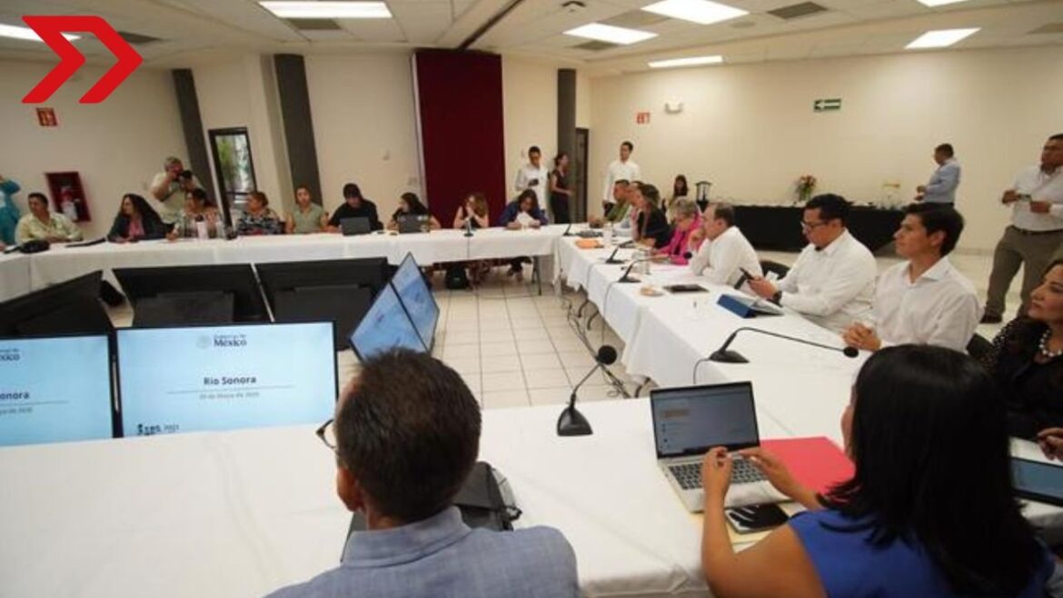 Semarnat y Profepa presentan acciones en salud, agua y remediación para comunidades afectadas por el derrame en el río Sonora desde 2014.