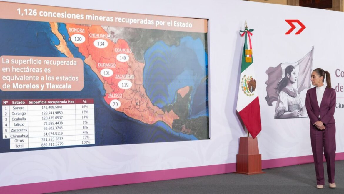 México recuperó mil 126 concesiones mineras