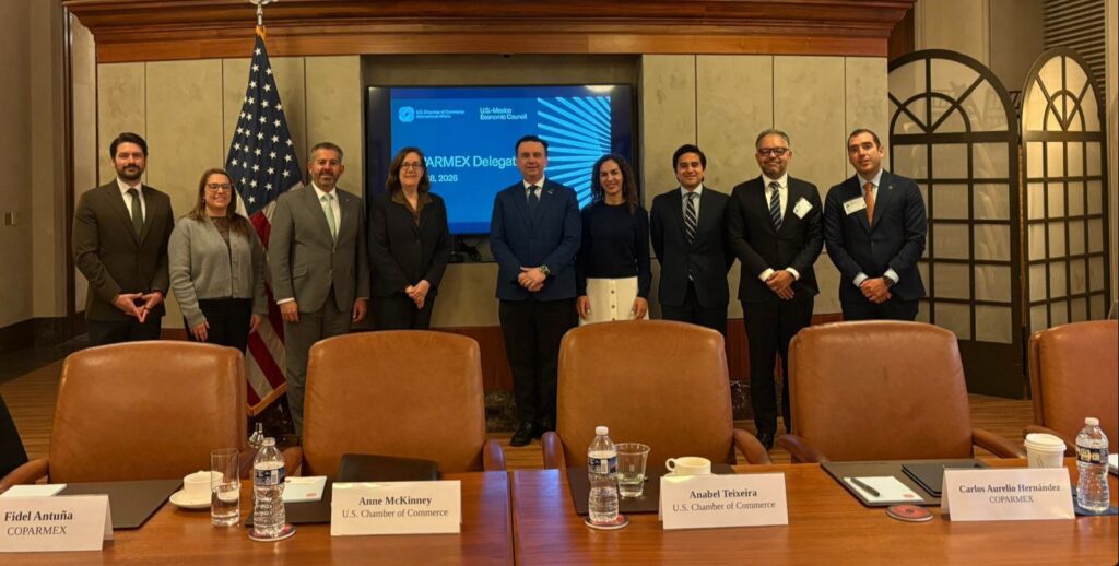 COPARMEX REALIZA GIRA ESTRATÉGICA EN WASHINGTON