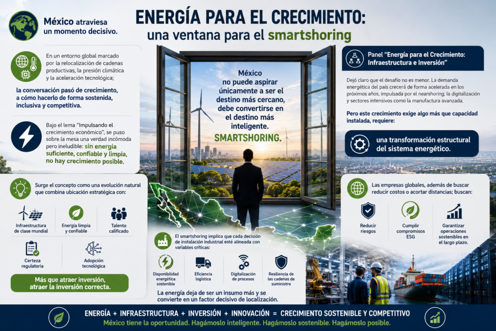 Energía para el Crecimiento: una ventana para el smartshoring