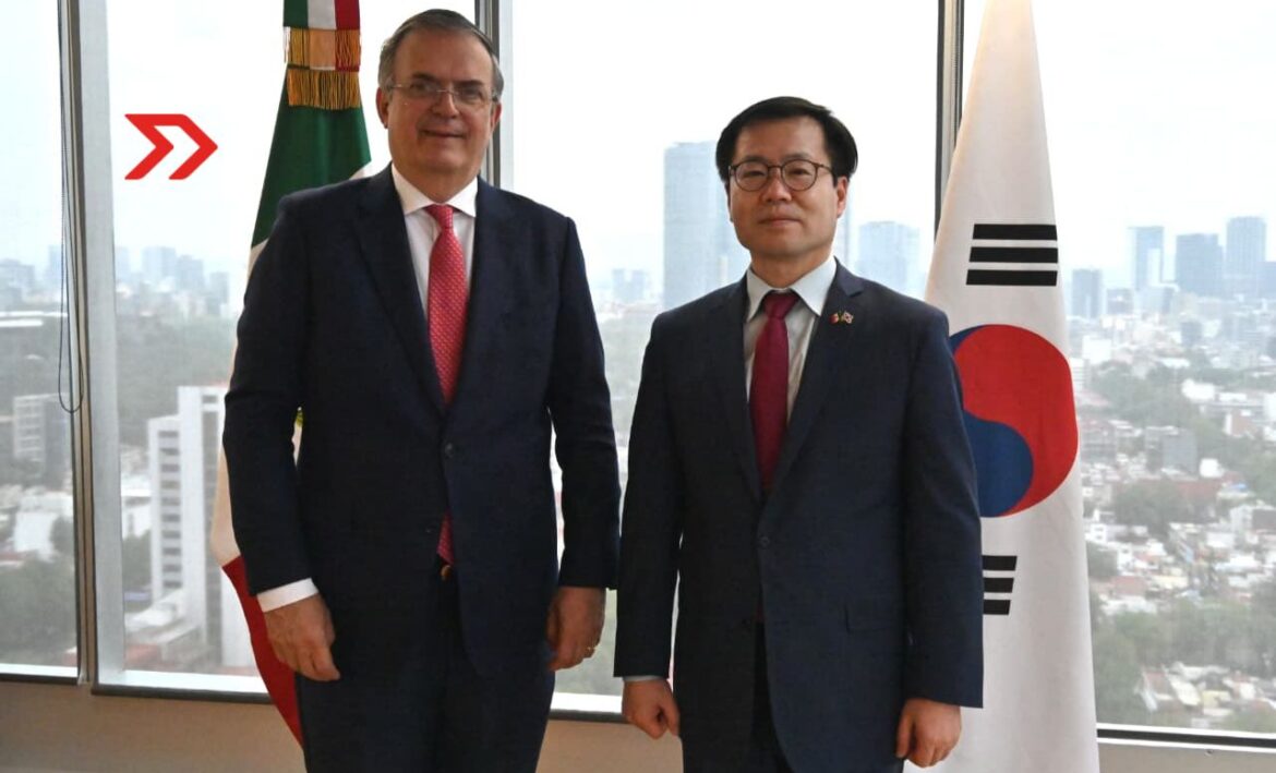 México y Corea analizan vías de cooperación bilateral