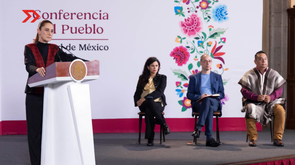 Sheinbaum presenta decreto para garantizar espacios seguros en plataformas digitales
